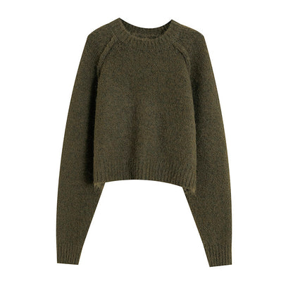 Chic Splicing Pullover Sweater for Women