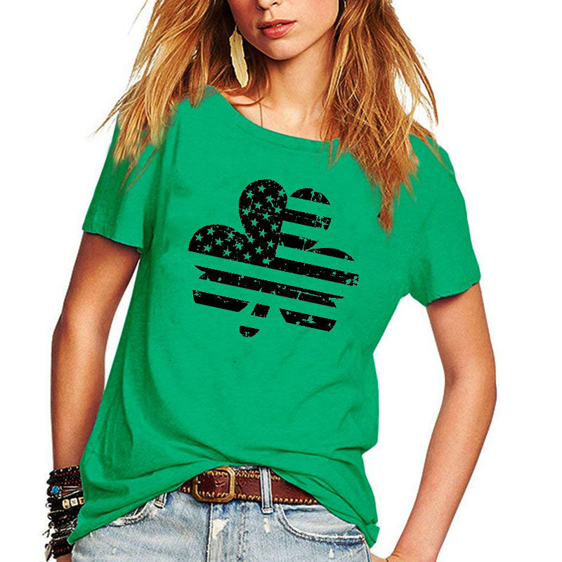 Ladies' St. Patrick's Day Funny Graphic T-Shirt