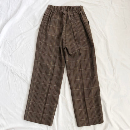 Suit wide leg mopping pants