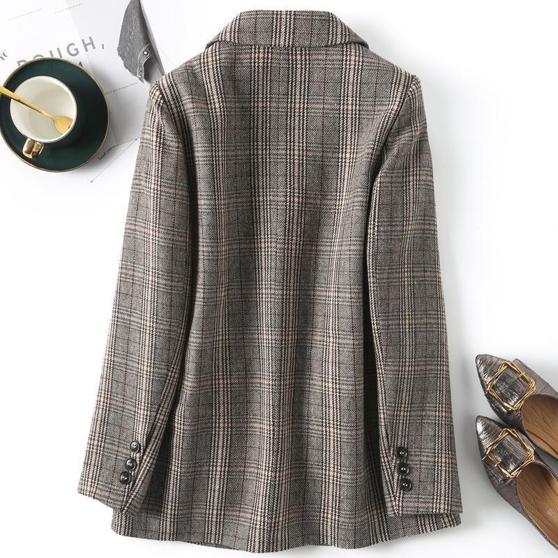 Spring And Autumn Loose-fitting Casual Suit Coat For Women