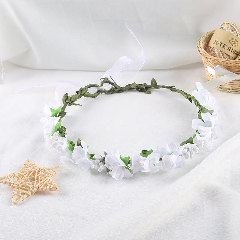 Garland Hair Accessories Seaside Holiday Photo Studio Photography Headband Hair Band