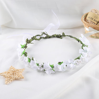 Garland Hair Accessories Seaside Holiday Photo Studio Photography Headband Hair Band