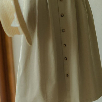 Women's French Vintage White Dress