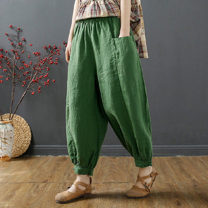 Casual Loose-fitting Harem Pants