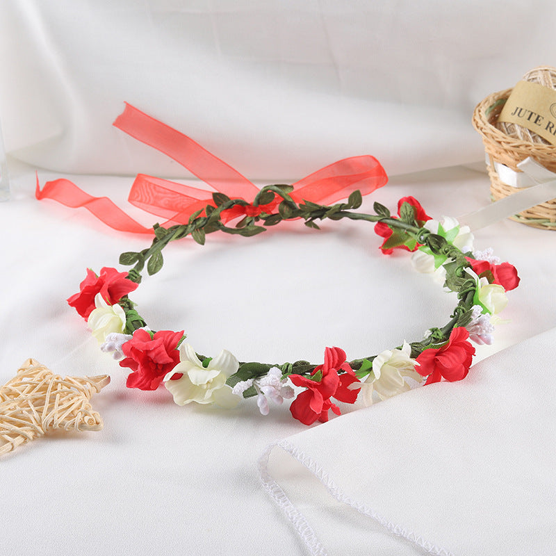 Garland Hair Accessories Seaside Holiday Photo Studio Photography Headband Hair Band