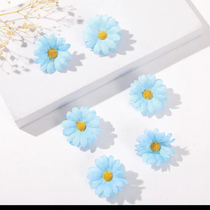 Charming Sunflower Hair Clip Set for Women