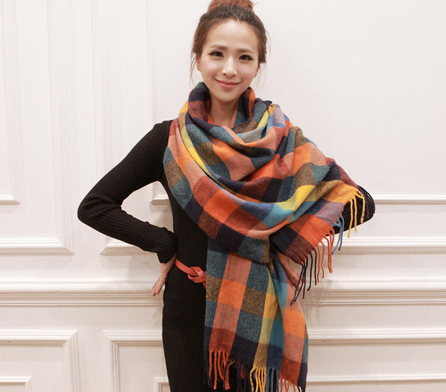 Chic PseudoCashmere Scarf for Women