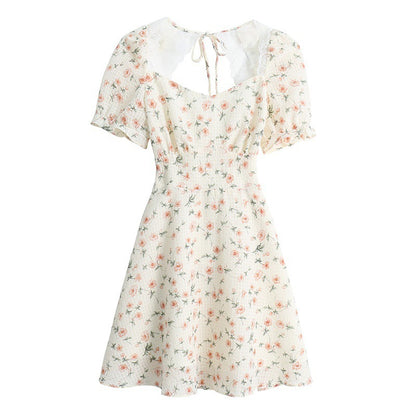 Charming Floral A-Line Dress