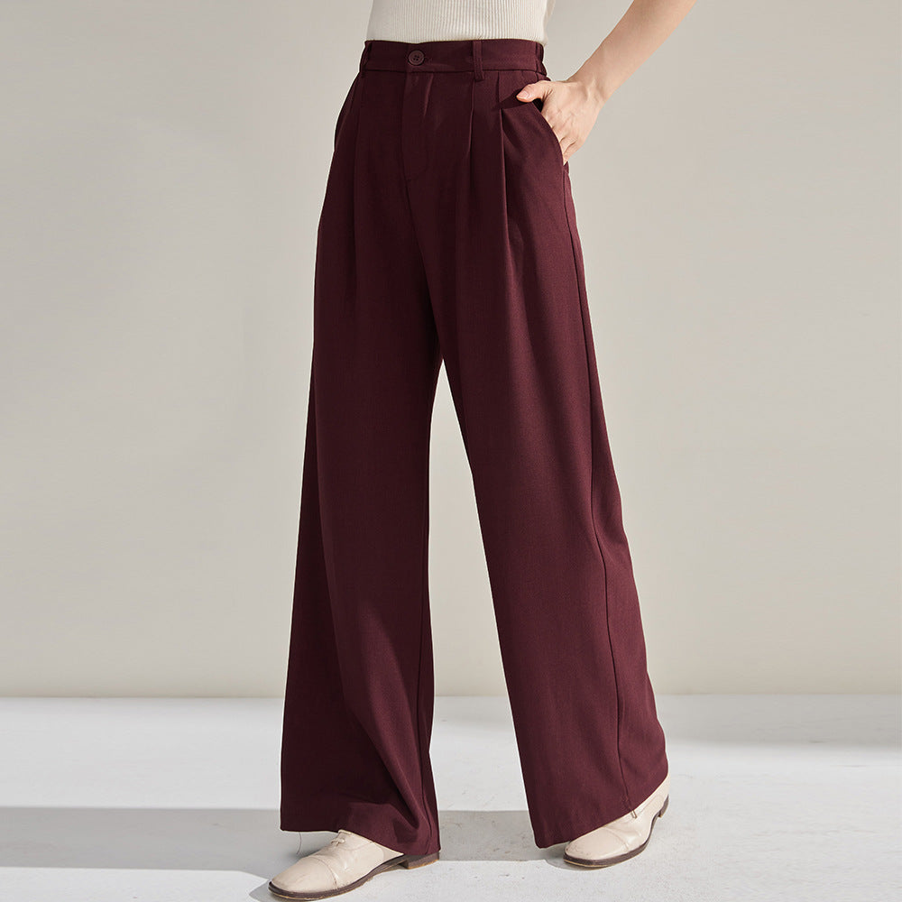 Autumn And Winter New High Waist Drooping Casual Pants