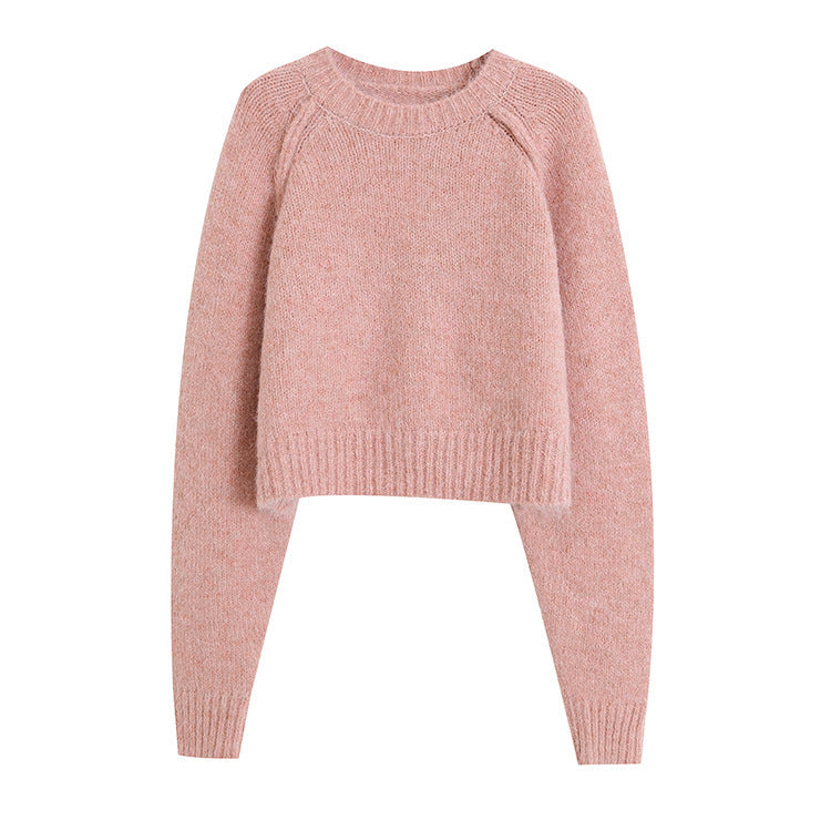 Chic Splicing Pullover Sweater for Women