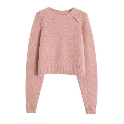 Chic Splicing Pullover Sweater for Women