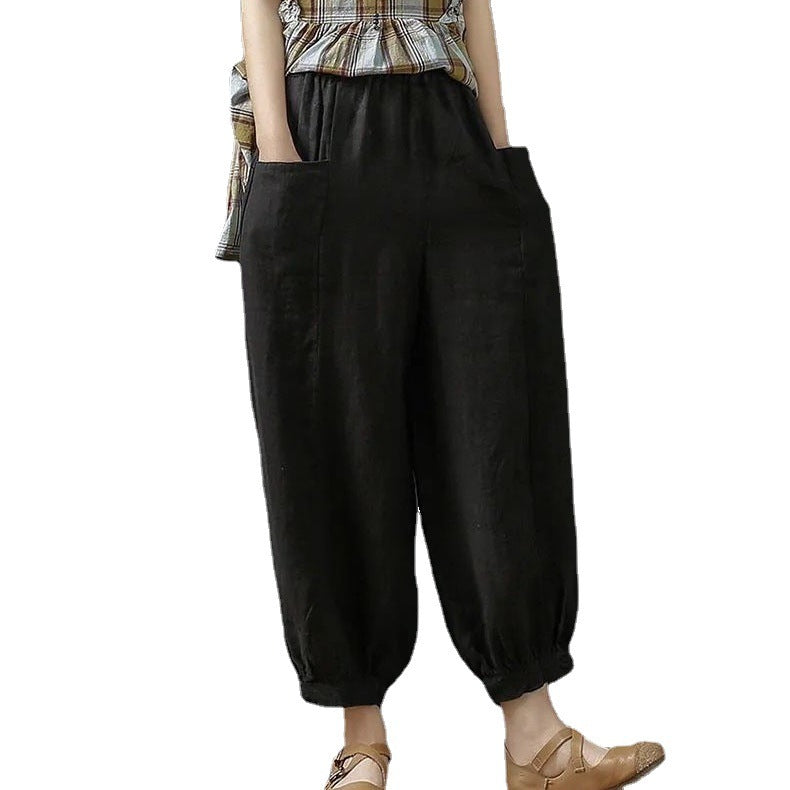 Casual Loose-fitting Harem Pants